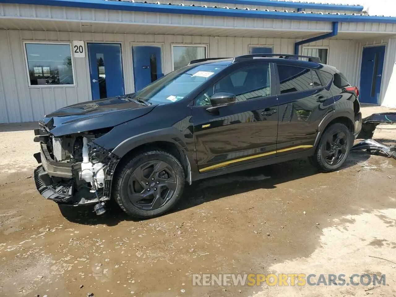 1 fotografías del automóvil dañado 4S4GUHF62R3732635 SUBARU CROSSTREK 2024