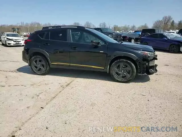 14 fotografías del automóvil dañado 4S4GUHF62R3732635 SUBARU CROSSTREK 2024