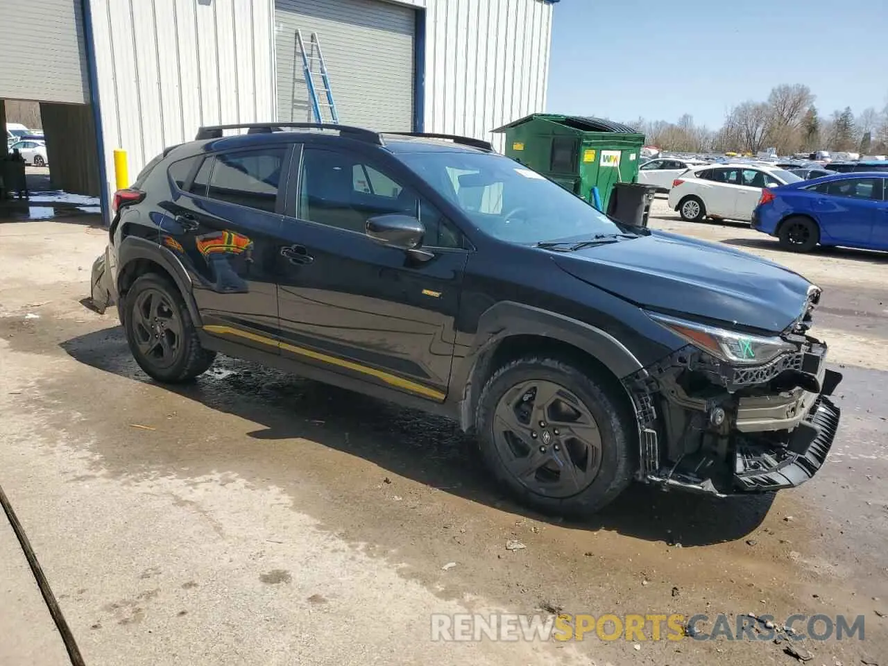 4 fotografías del automóvil dañado 4S4GUHF62R3732635 SUBARU CROSSTREK 2024