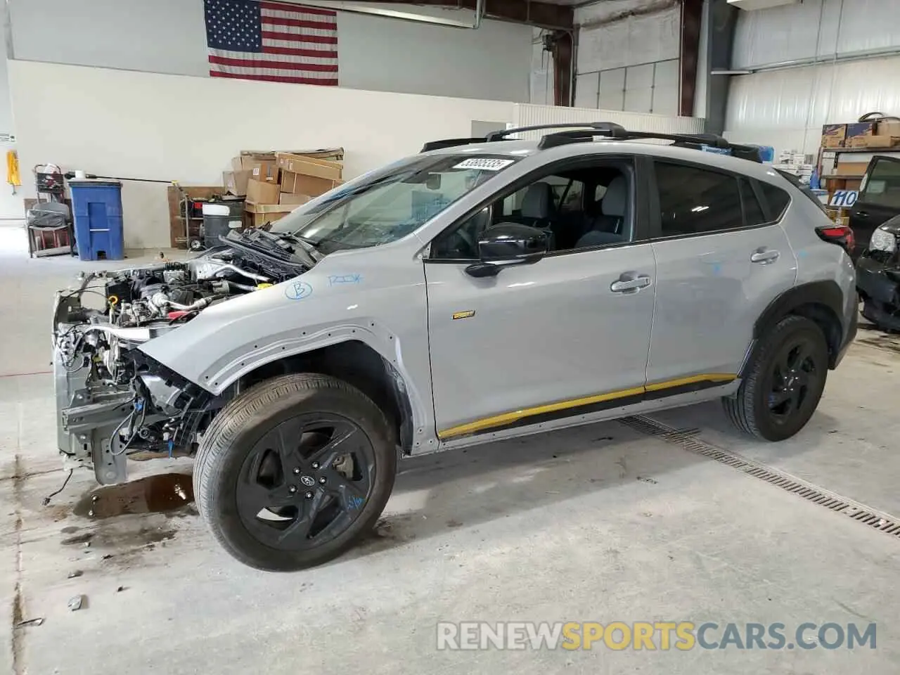1 fotografías del automóvil dañado 4S4GUHF62R3735888 SUBARU CROSSTREK 2024