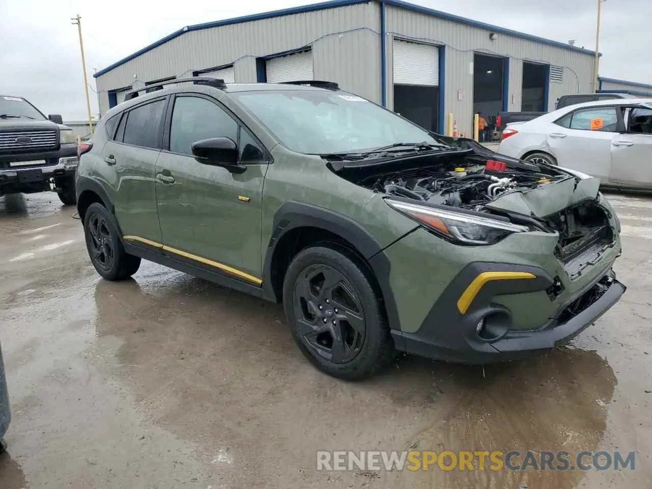 4 fotografías del automóvil dañado 4S4GUHF63R3702284 SUBARU CROSSTREK 2024