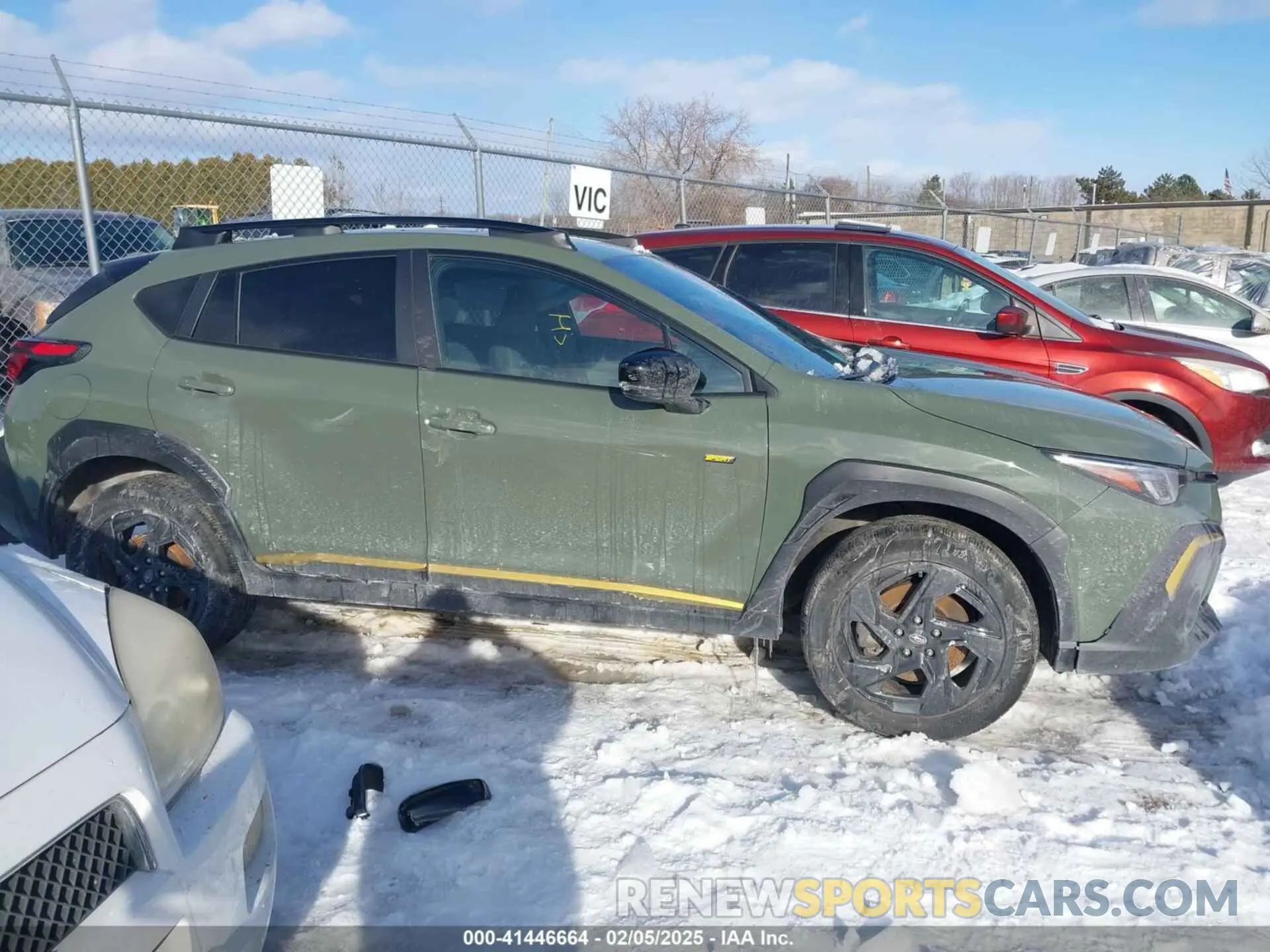 14 fotografías del automóvil dañado 4S4GUHF63R3741358 SUBARU CROSSTREK 2024