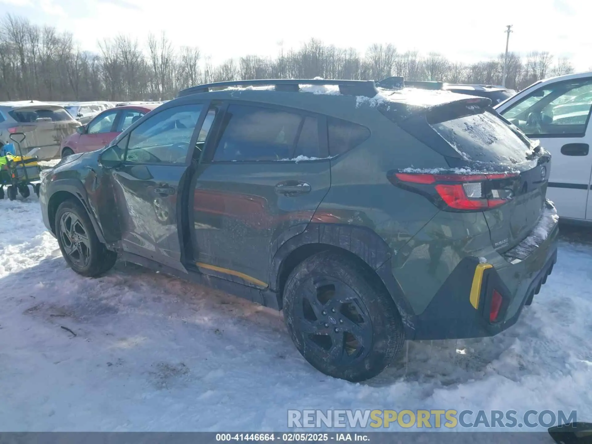 3 fotografías del automóvil dañado 4S4GUHF63R3741358 SUBARU CROSSTREK 2024