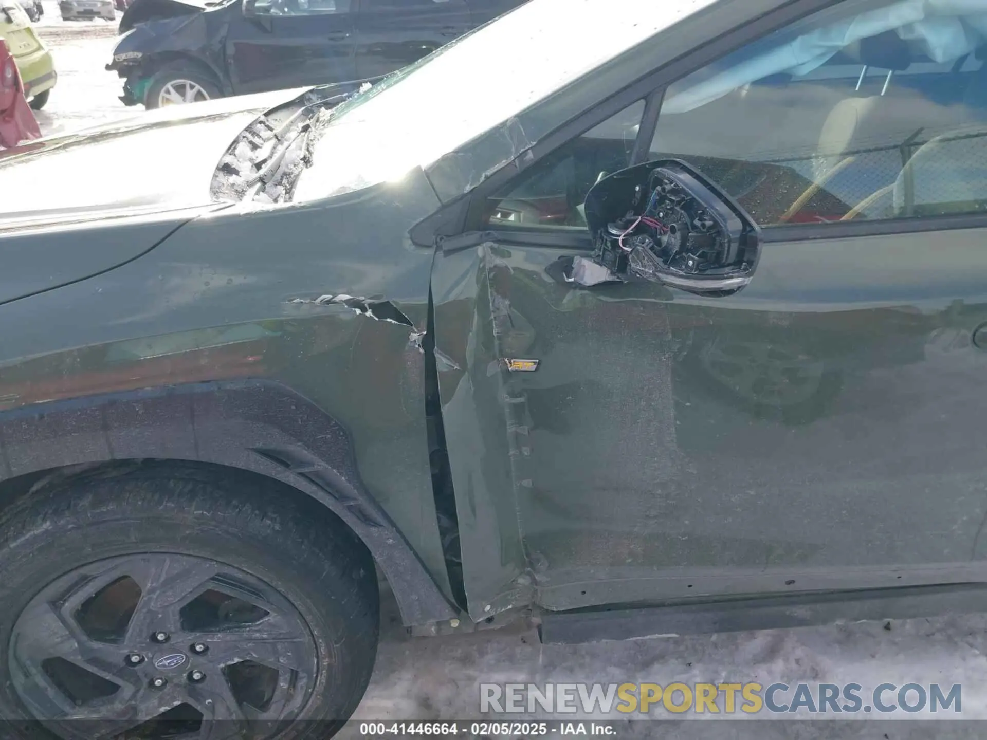 6 fotografías del automóvil dañado 4S4GUHF63R3741358 SUBARU CROSSTREK 2024