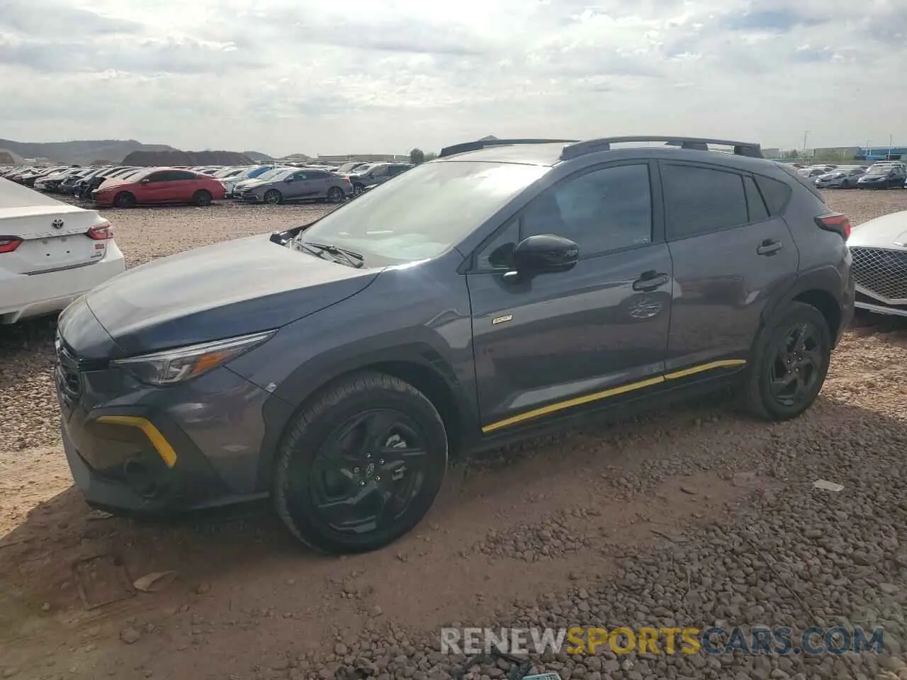 1 fotografías del automóvil dañado 4S4GUHF63R3749718 SUBARU CROSSTREK 2024