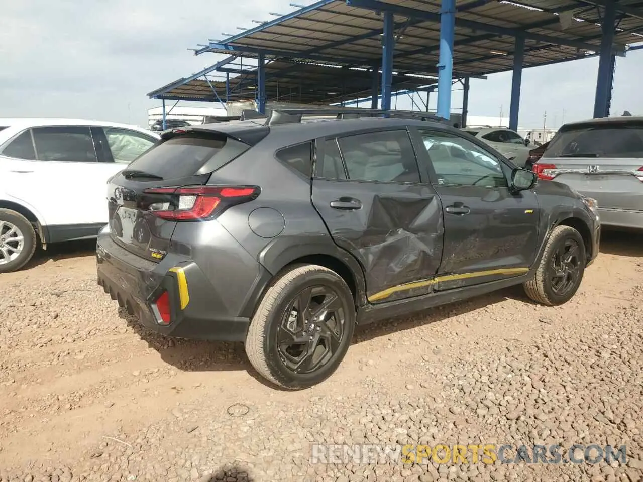 3 fotografías del automóvil dañado 4S4GUHF63R3749718 SUBARU CROSSTREK 2024