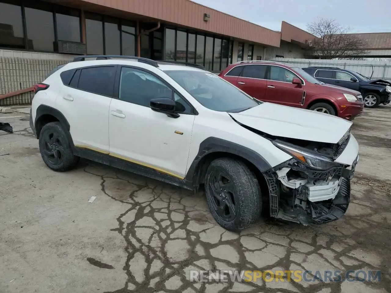 4 fotografías del automóvil dañado 4S4GUHF63R3750609 SUBARU CROSSTREK 2024