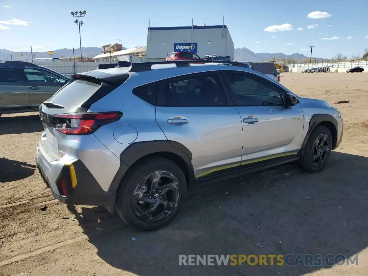 3 fotografías del automóvil dañado 4S4GUHF64R3768682 SUBARU CROSSTREK 2024