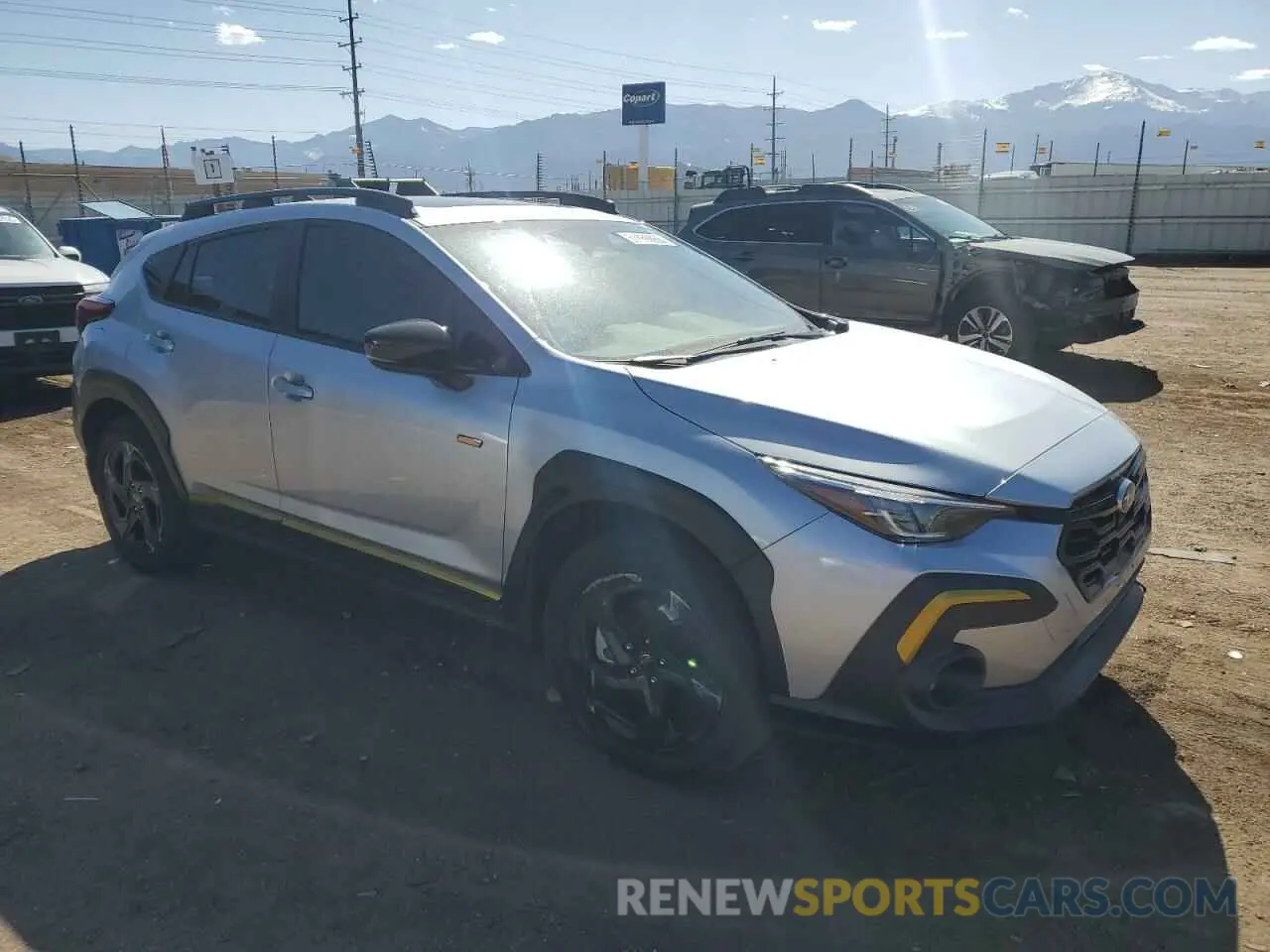 4 fotografías del automóvil dañado 4S4GUHF64R3768682 SUBARU CROSSTREK 2024