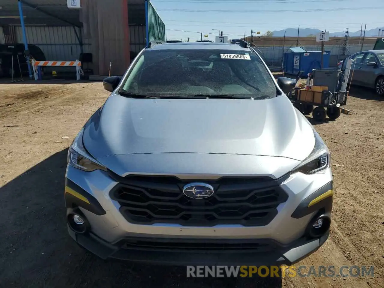 5 fotografías del automóvil dañado 4S4GUHF64R3768682 SUBARU CROSSTREK 2024