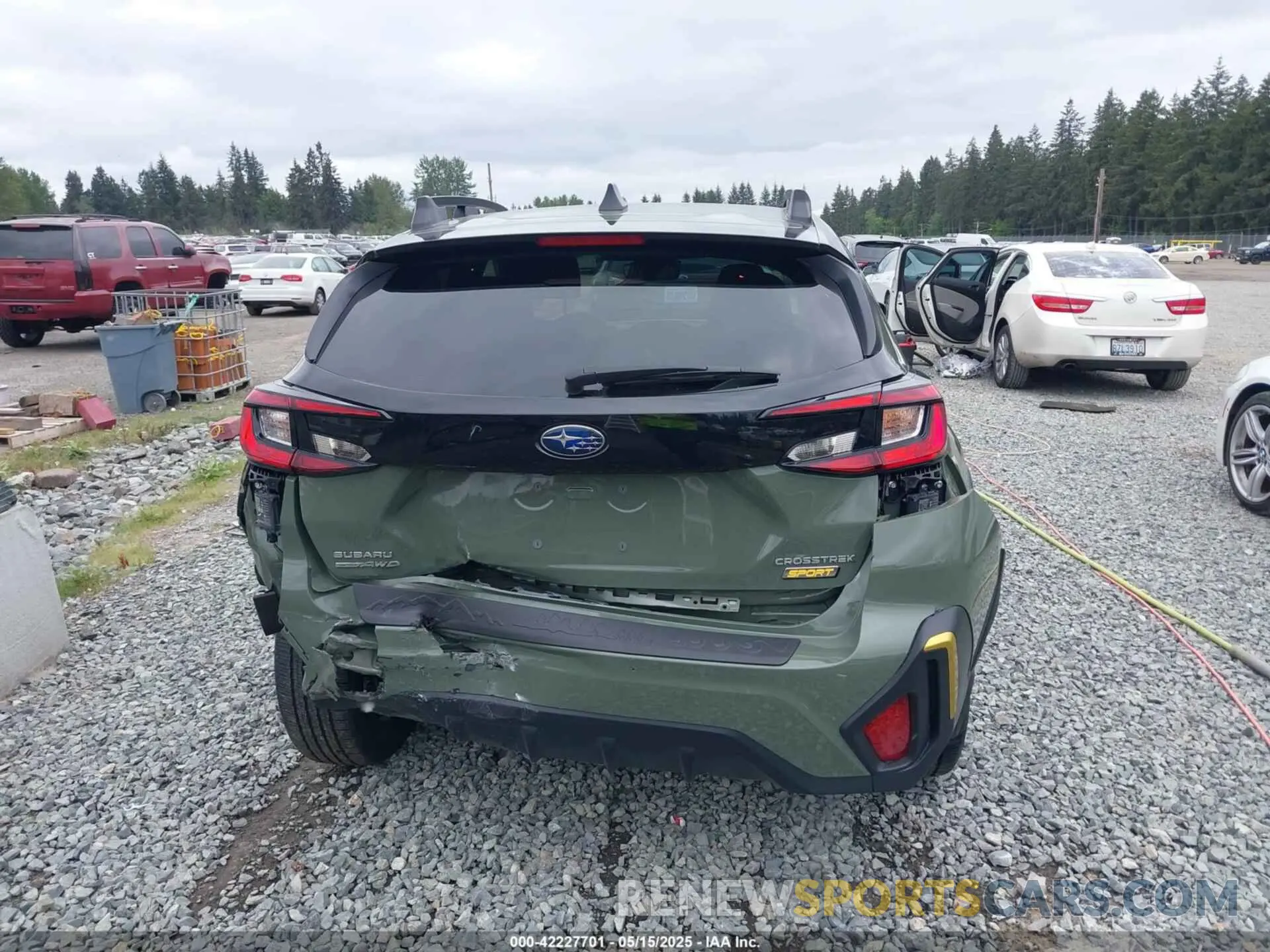 17 fotografías del automóvil dañado 4S4GUHF64R3779617 SUBARU CROSSTREK 2024