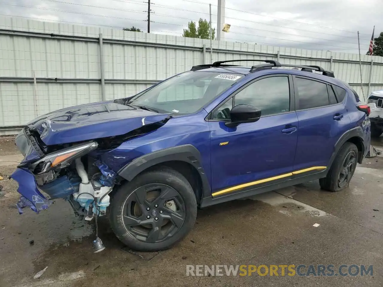 1 fotografías del automóvil dañado 4S4GUHF65R3720088 SUBARU CROSSTREK 2024