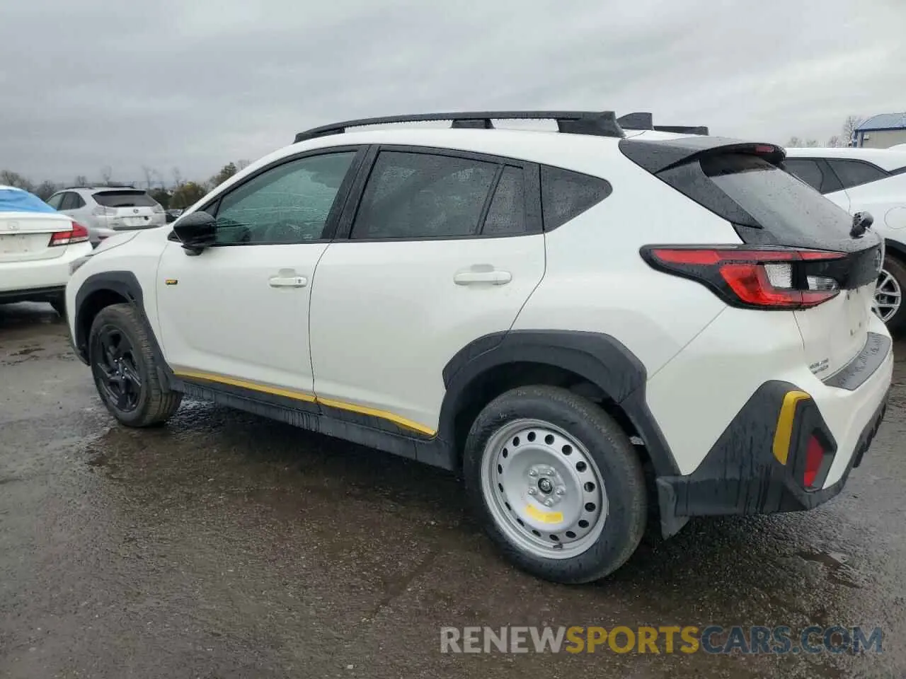 2 fotografías del automóvil dañado 4S4GUHF65R3842952 SUBARU CROSSTREK 2024