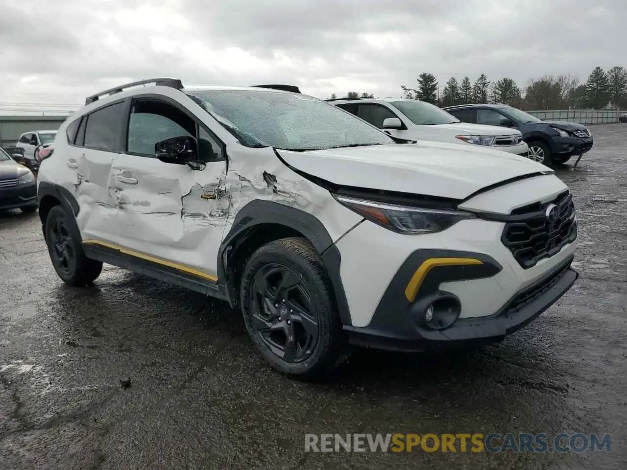 4 fotografías del automóvil dañado 4S4GUHF65R3842952 SUBARU CROSSTREK 2024