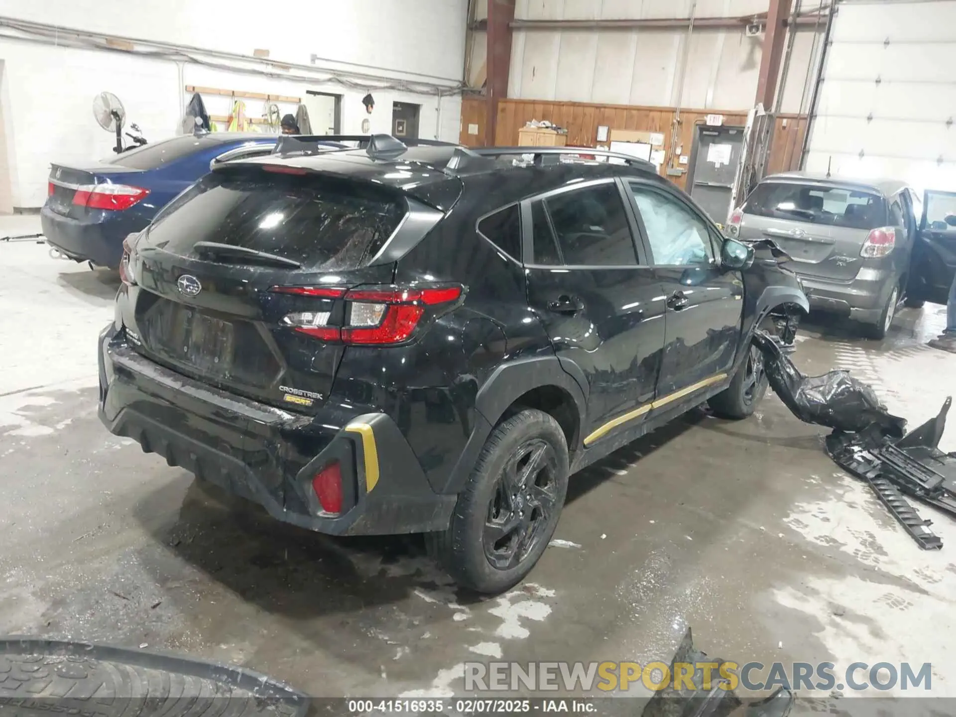 4 fotografías del automóvil dañado 4S4GUHF66R3759255 SUBARU CROSSTREK 2024