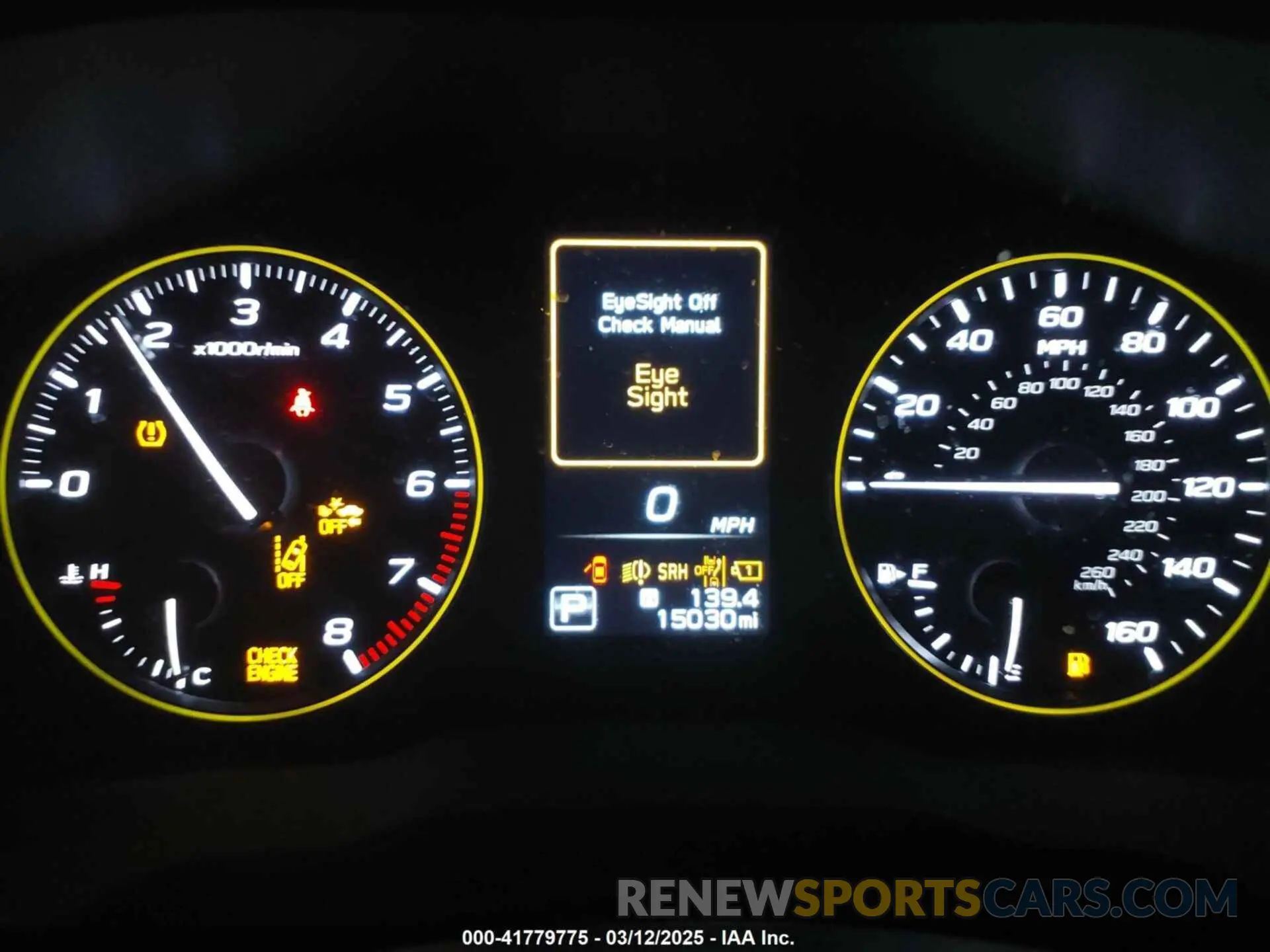 7 fotografías del automóvil dañado 4S4GUHF66R3765573 SUBARU CROSSTREK 2024
