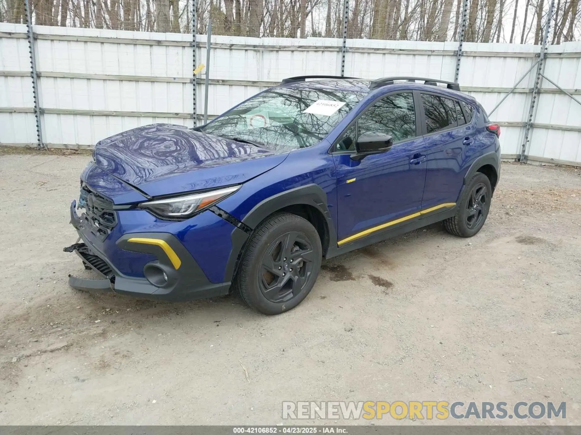 2 fotografías del automóvil dañado 4S4GUHF66R3834729 SUBARU CROSSTREK 2024