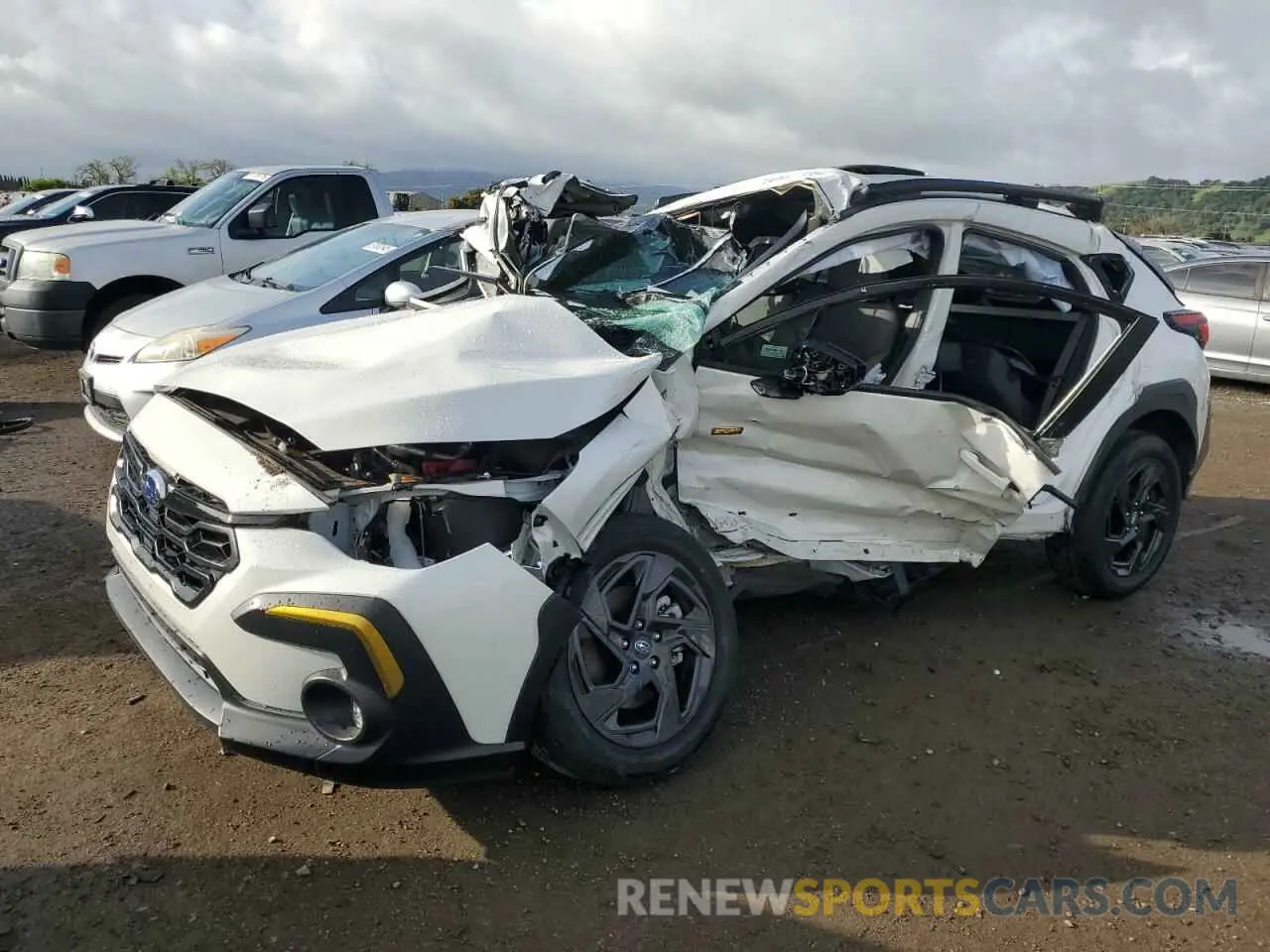 1 fotografías del automóvil dañado 4S4GUHF67R3825361 SUBARU CROSSTREK 2024