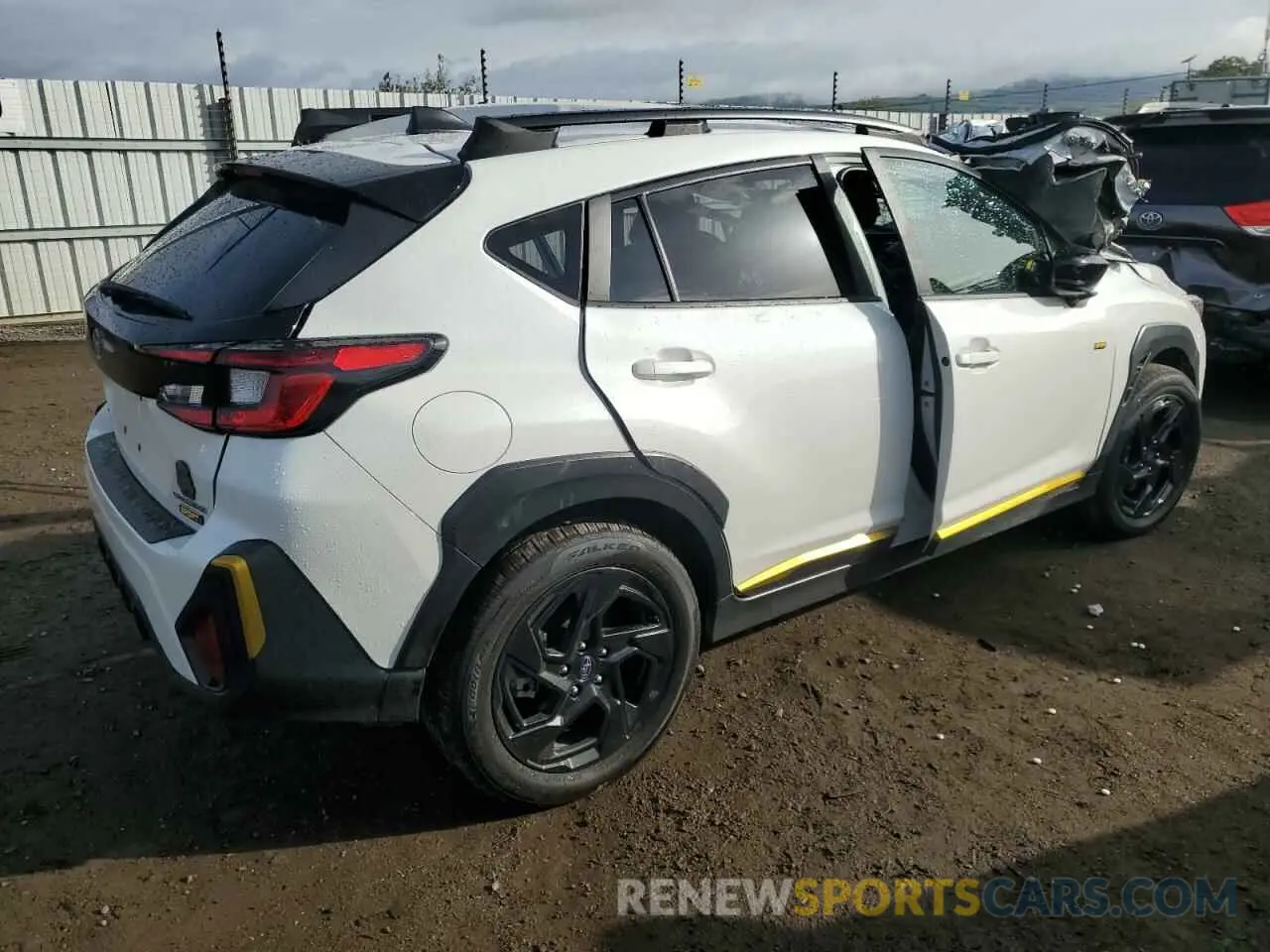 3 fotografías del automóvil dañado 4S4GUHF67R3825361 SUBARU CROSSTREK 2024