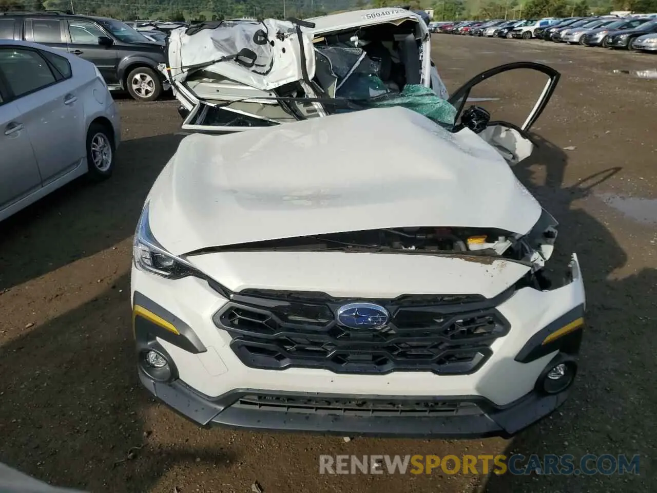 5 fotografías del automóvil dañado 4S4GUHF67R3825361 SUBARU CROSSTREK 2024