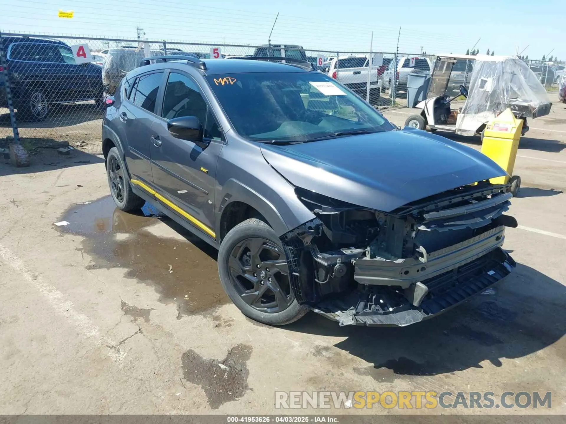 1 fotografías del automóvil dañado 4S4GUHF68R3704404 SUBARU CROSSTREK 2024