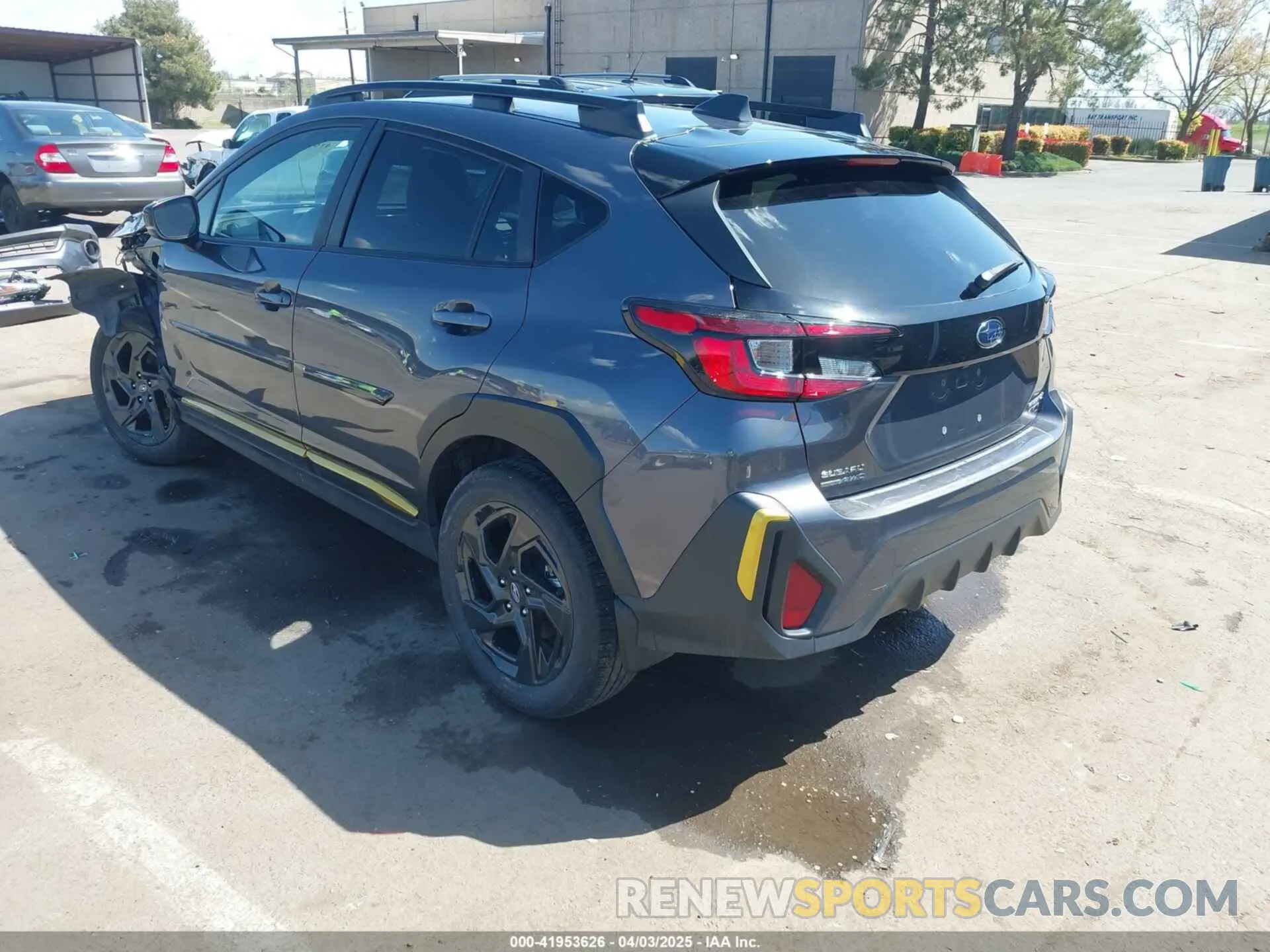 3 fotografías del automóvil dañado 4S4GUHF68R3704404 SUBARU CROSSTREK 2024