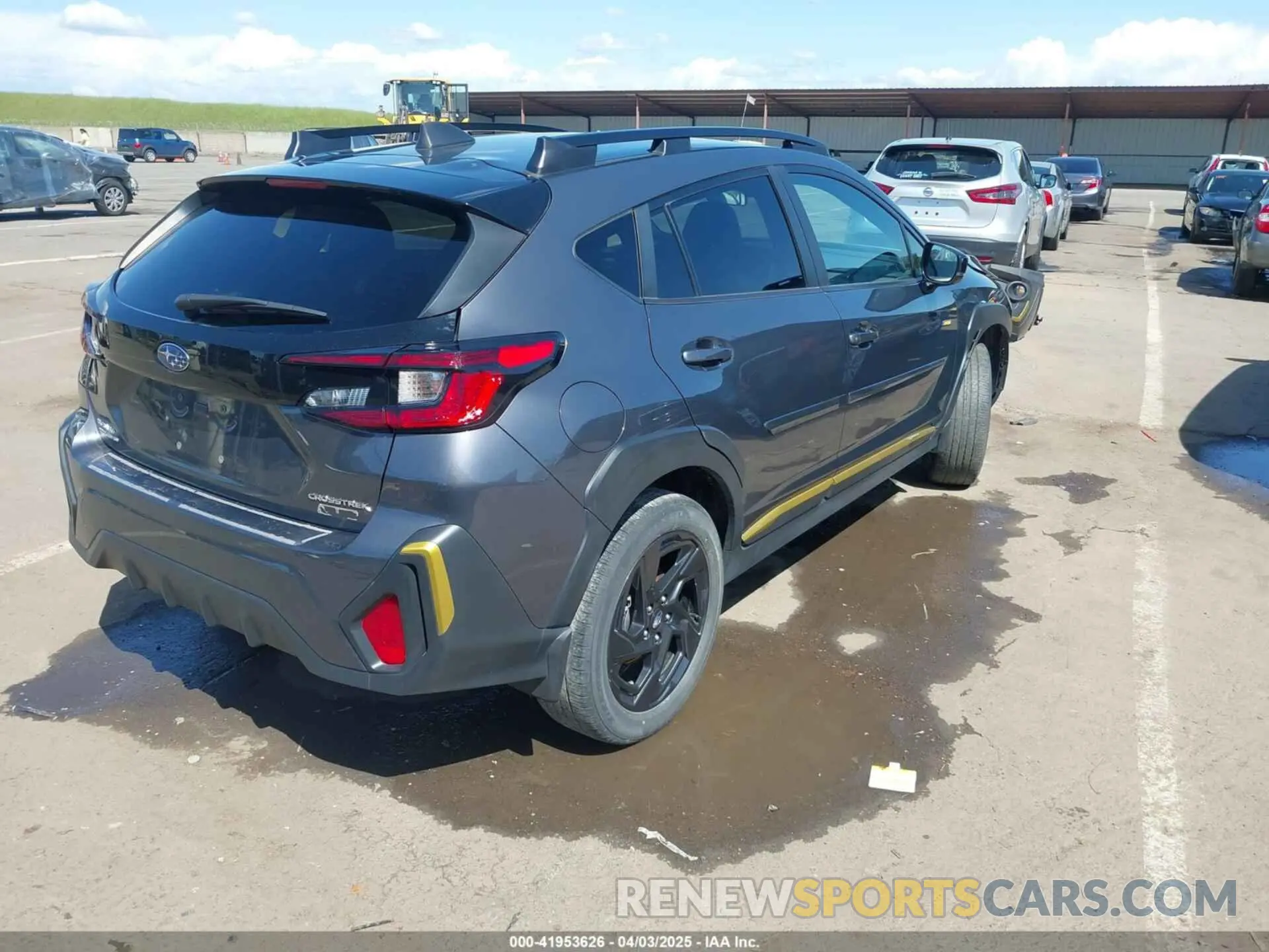 4 fotografías del automóvil dañado 4S4GUHF68R3704404 SUBARU CROSSTREK 2024