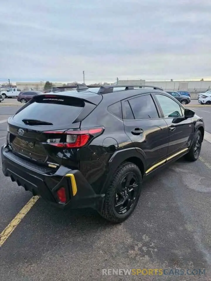 4 fotografías del automóvil dañado 4S4GUHF68R3713457 SUBARU CROSSTREK 2024