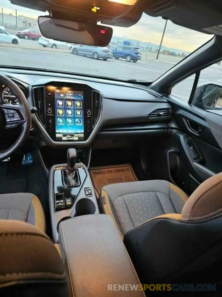 9 fotografías del automóvil dañado 4S4GUHF68R3713457 SUBARU CROSSTREK 2024