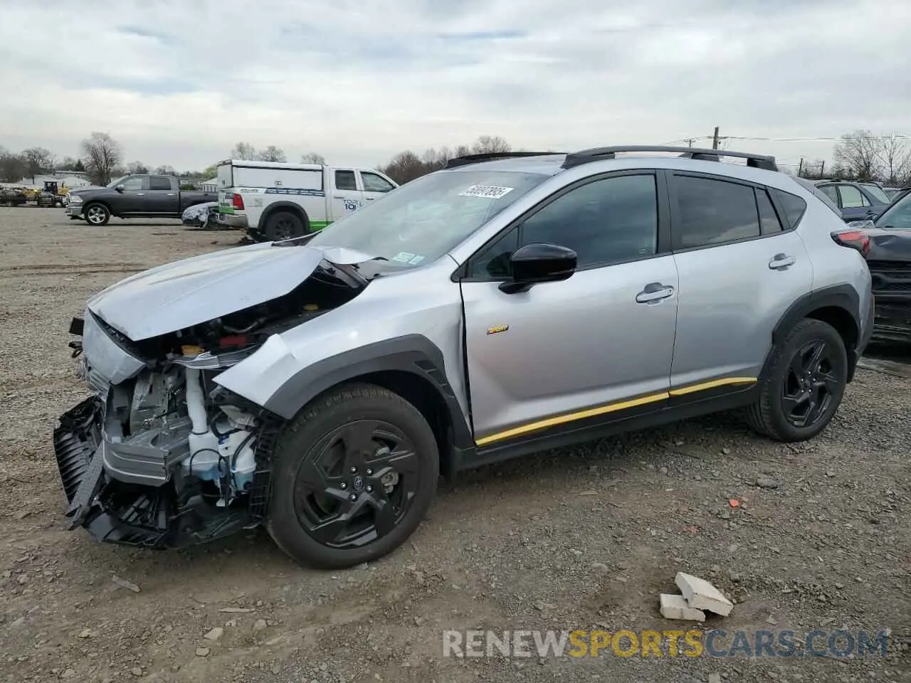 1 fotografías del automóvil dañado 4S4GUHF68R3836062 SUBARU CROSSTREK 2024