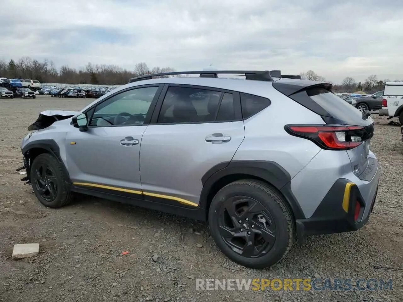 2 fotografías del automóvil dañado 4S4GUHF68R3836062 SUBARU CROSSTREK 2024