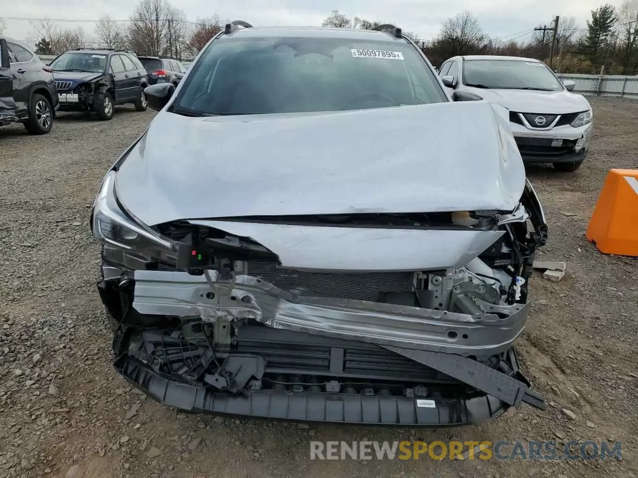 5 fotografías del automóvil dañado 4S4GUHF68R3836062 SUBARU CROSSTREK 2024