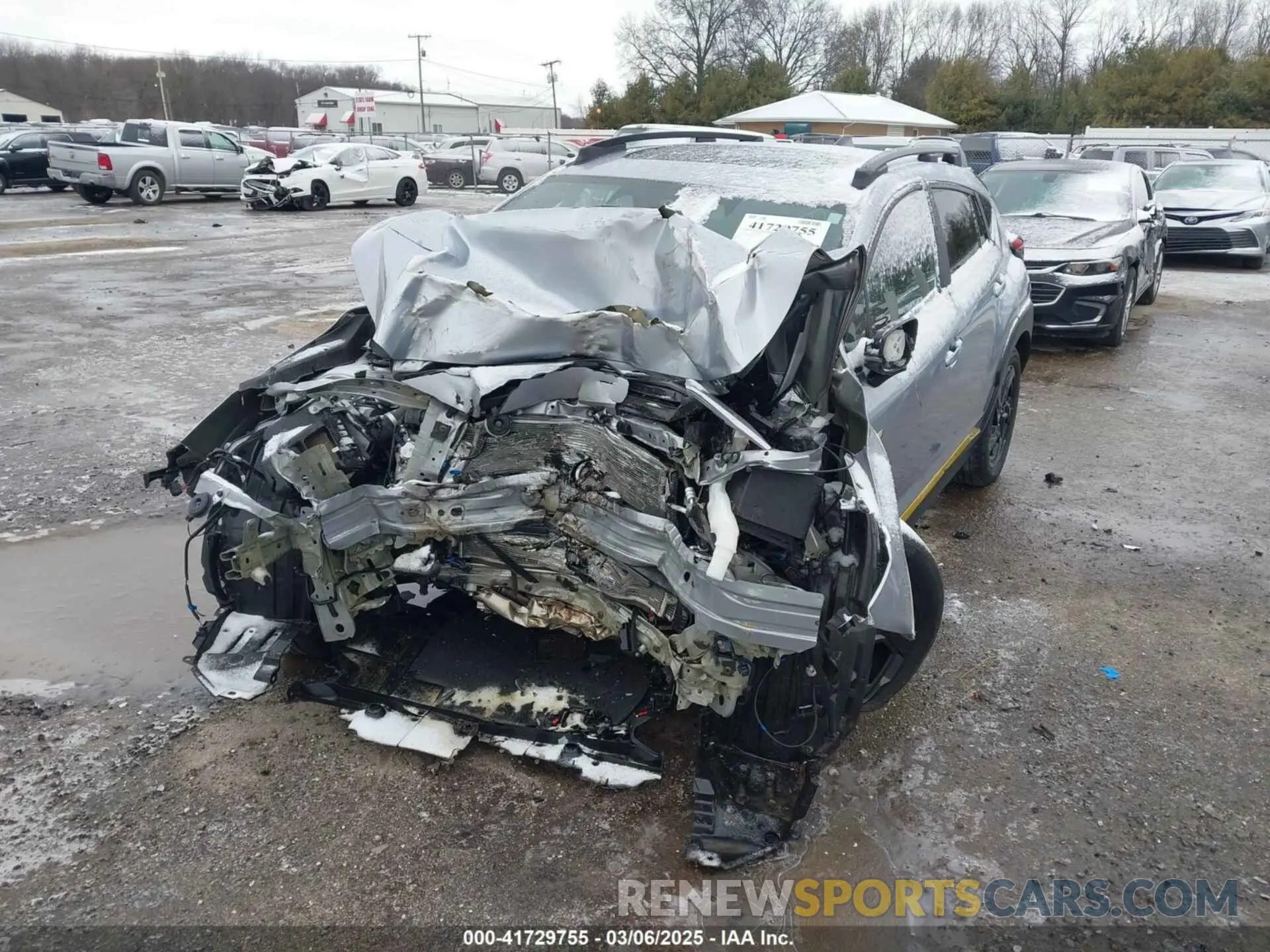 2 fotografías del automóvil dañado 4S4GUHF69R3731871 SUBARU CROSSTREK 2024