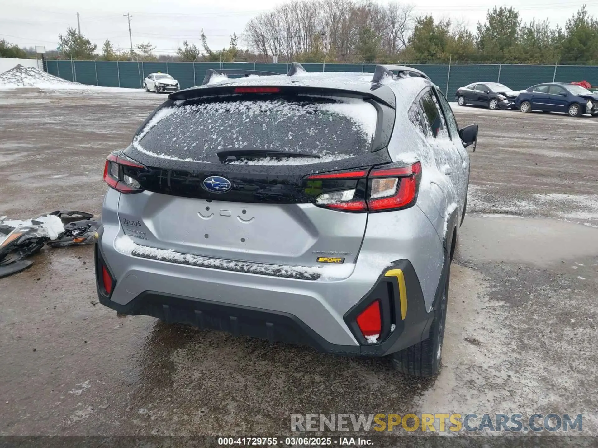 4 fotografías del automóvil dañado 4S4GUHF69R3731871 SUBARU CROSSTREK 2024