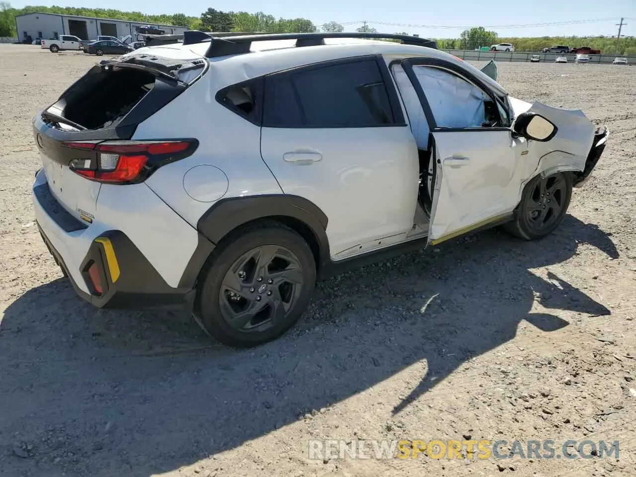 3 fotografías del automóvil dañado 4S4GUHF6XR3743821 SUBARU CROSSTREK 2024