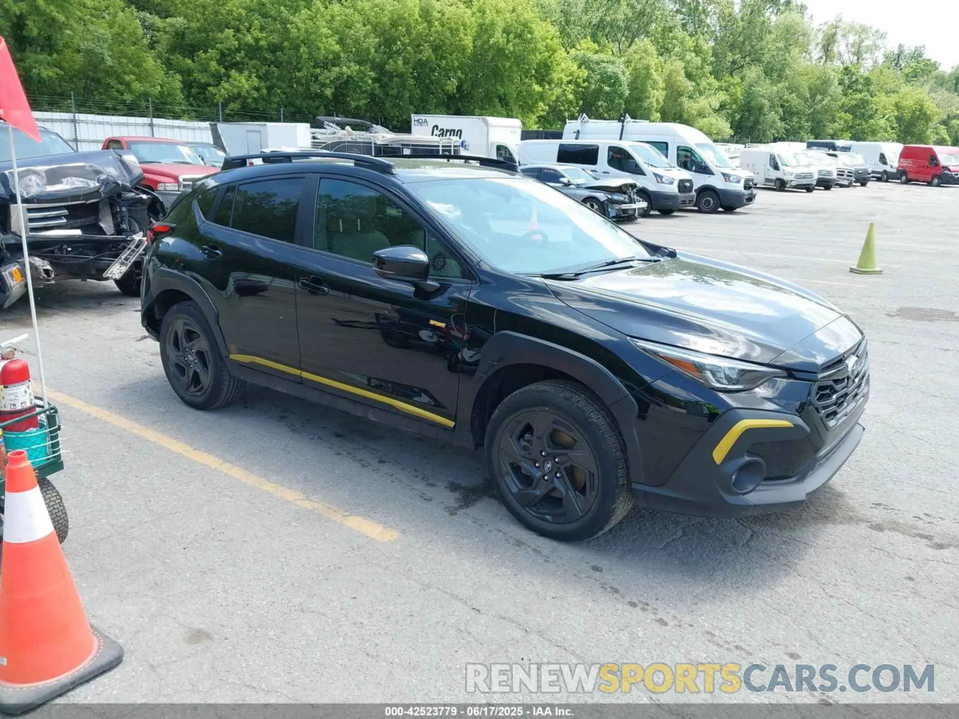 1 fotografías del automóvil dañado 4S4GUHF6XR3747089 SUBARU CROSSTREK 2024
