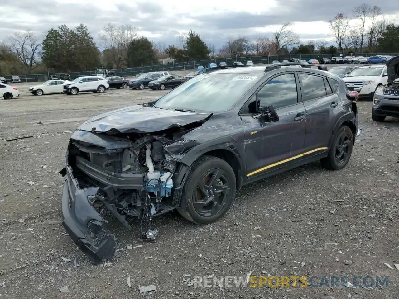 1 fotografías del automóvil dañado 4S4GUHF6XR3748209 SUBARU CROSSTREK 2024