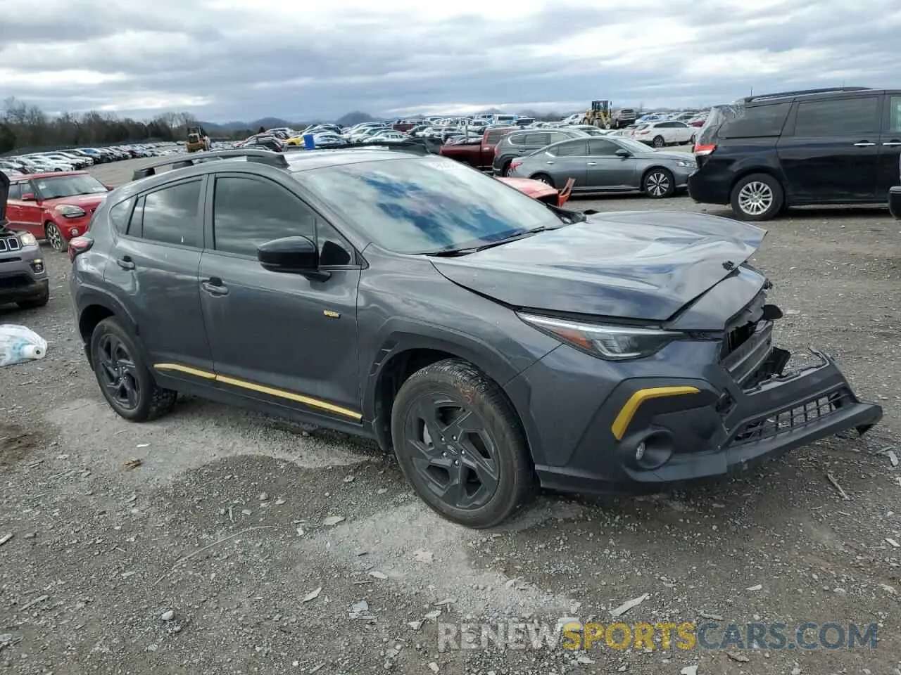 4 fotografías del automóvil dañado 4S4GUHF6XR3748209 SUBARU CROSSTREK 2024