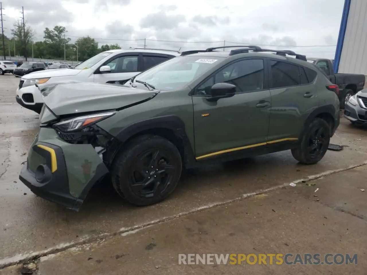 1 fotografías del automóvil dañado 4S4GUHF6XR3807422 SUBARU CROSSTREK 2024