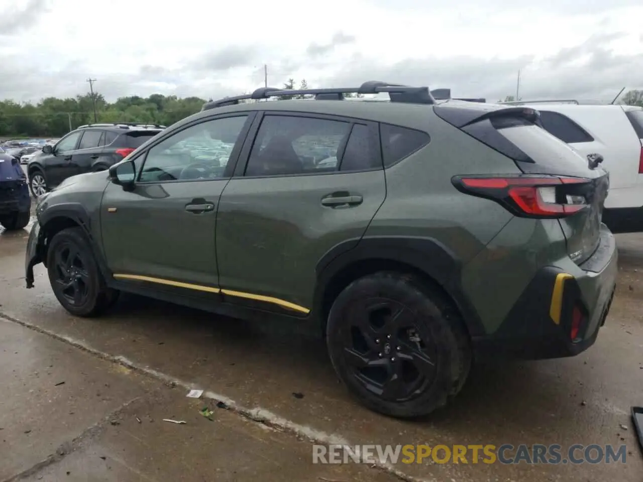 2 fotografías del automóvil dañado 4S4GUHF6XR3807422 SUBARU CROSSTREK 2024