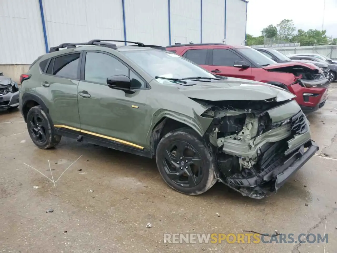 4 fotografías del automóvil dañado 4S4GUHF6XR3807422 SUBARU CROSSTREK 2024