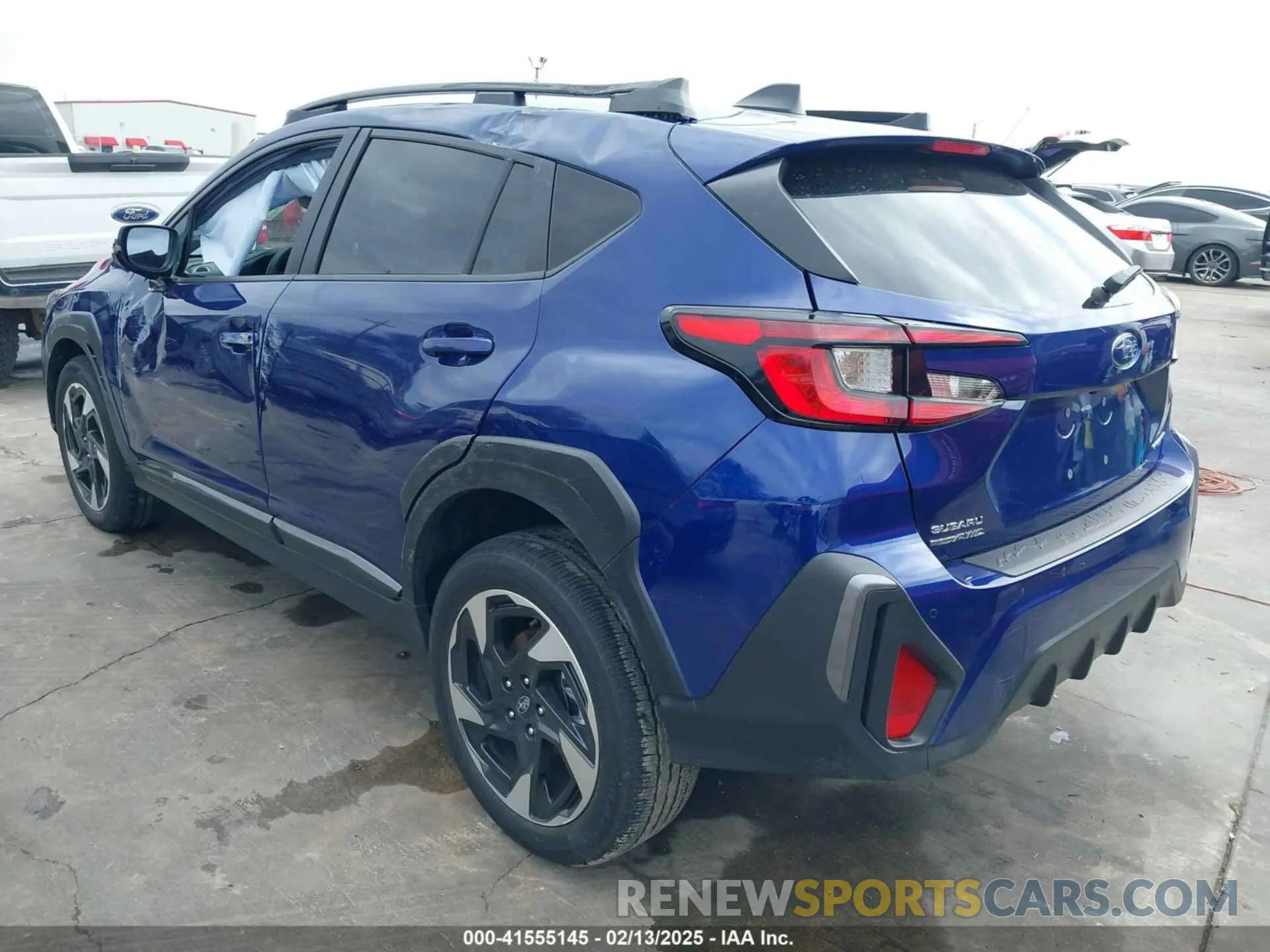 3 fotografías del automóvil dañado 4S4GUHL62R3810075 SUBARU CROSSTREK 2024