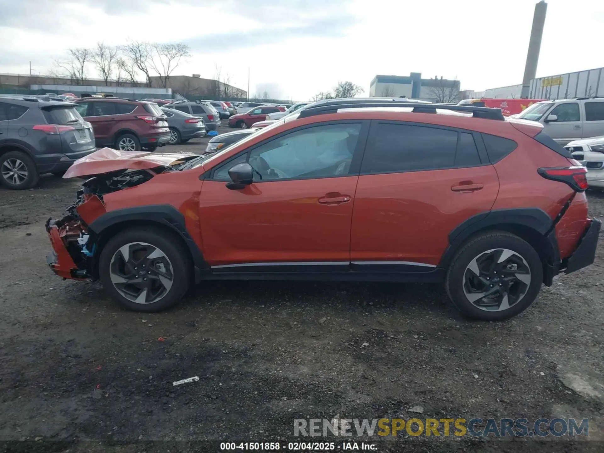 14 fotografías del automóvil dañado 4S4GUHL63R3820579 SUBARU CROSSTREK 2024