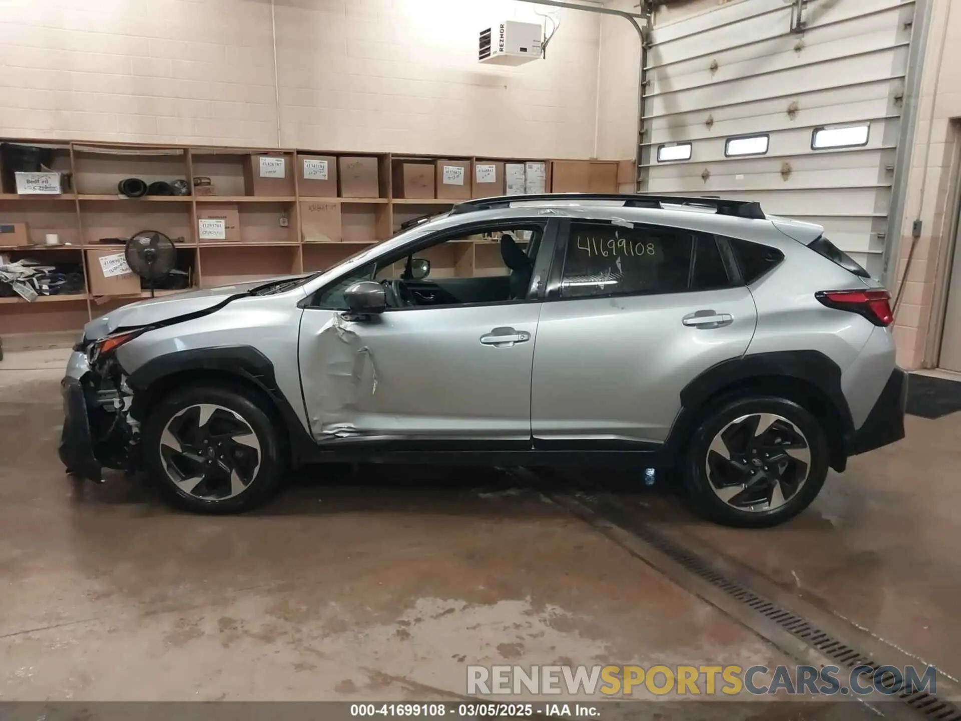 14 fotografías del automóvil dañado 4S4GUHL66R3701151 SUBARU CROSSTREK 2024