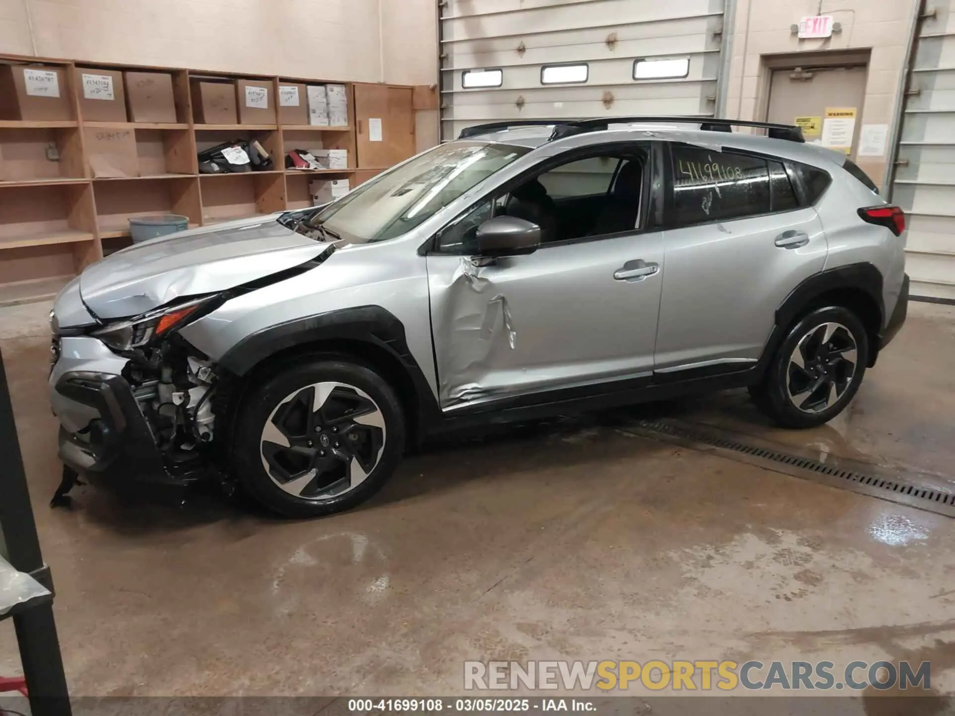 2 fotografías del automóvil dañado 4S4GUHL66R3701151 SUBARU CROSSTREK 2024