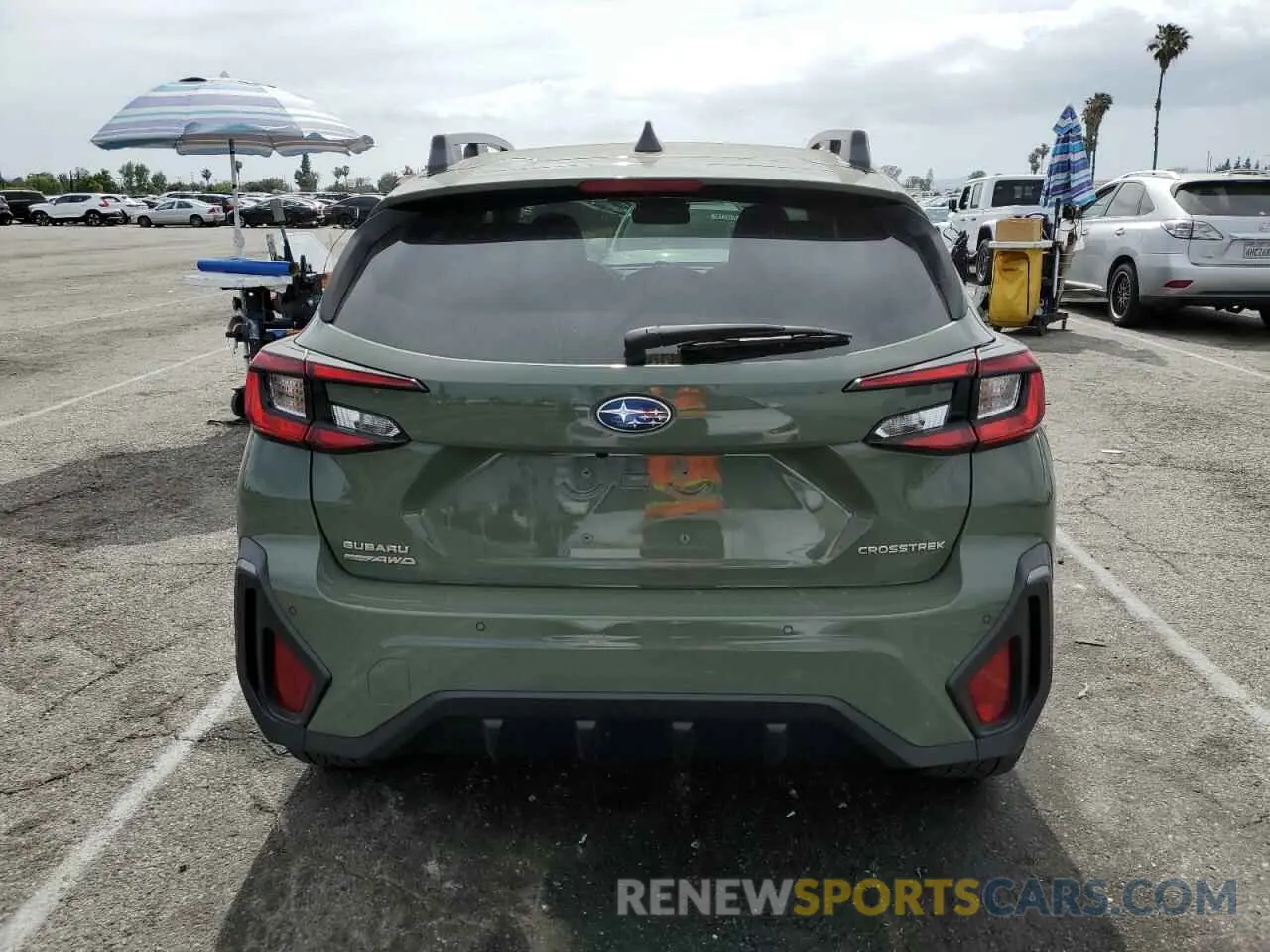 6 fotografías del automóvil dañado 4S4GUHL68R3719179 SUBARU CROSSTREK 2024