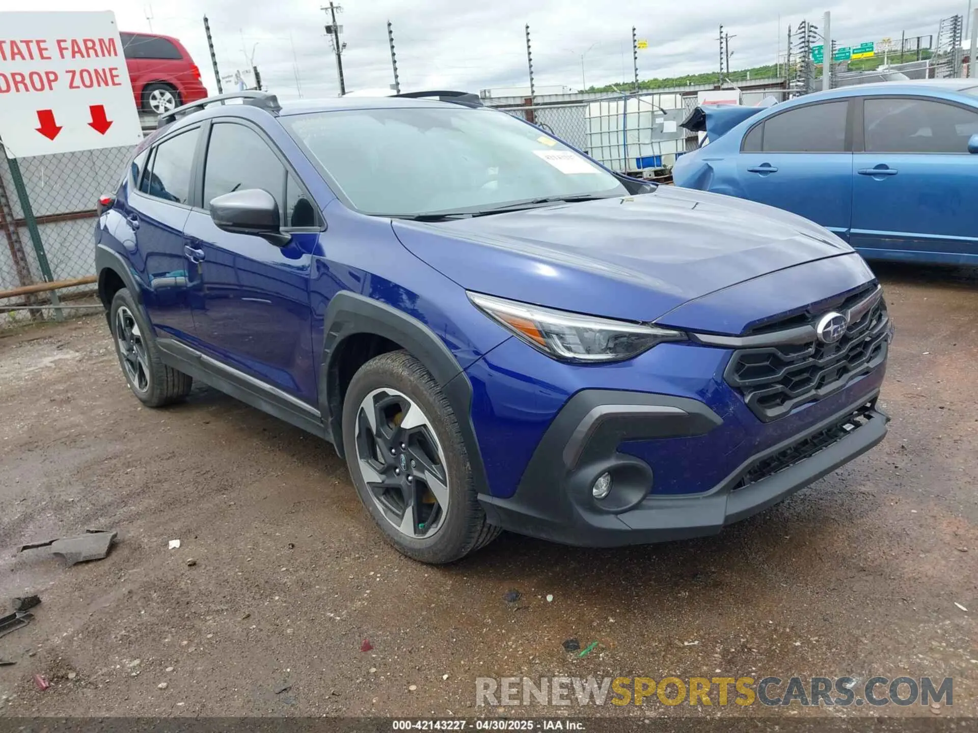 1 fotografías del automóvil dañado 4S4GUHL68R3811375 SUBARU CROSSTREK 2024