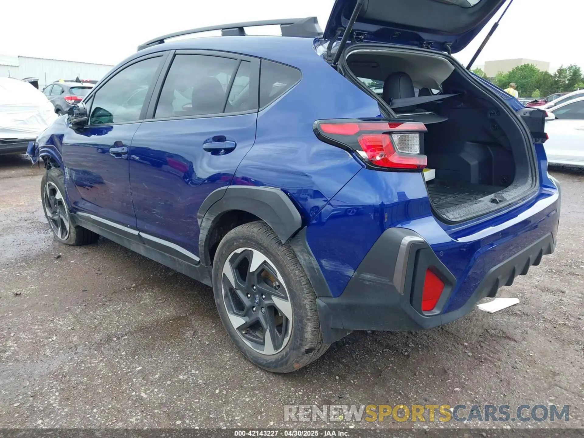 3 fotografías del automóvil dañado 4S4GUHL68R3811375 SUBARU CROSSTREK 2024