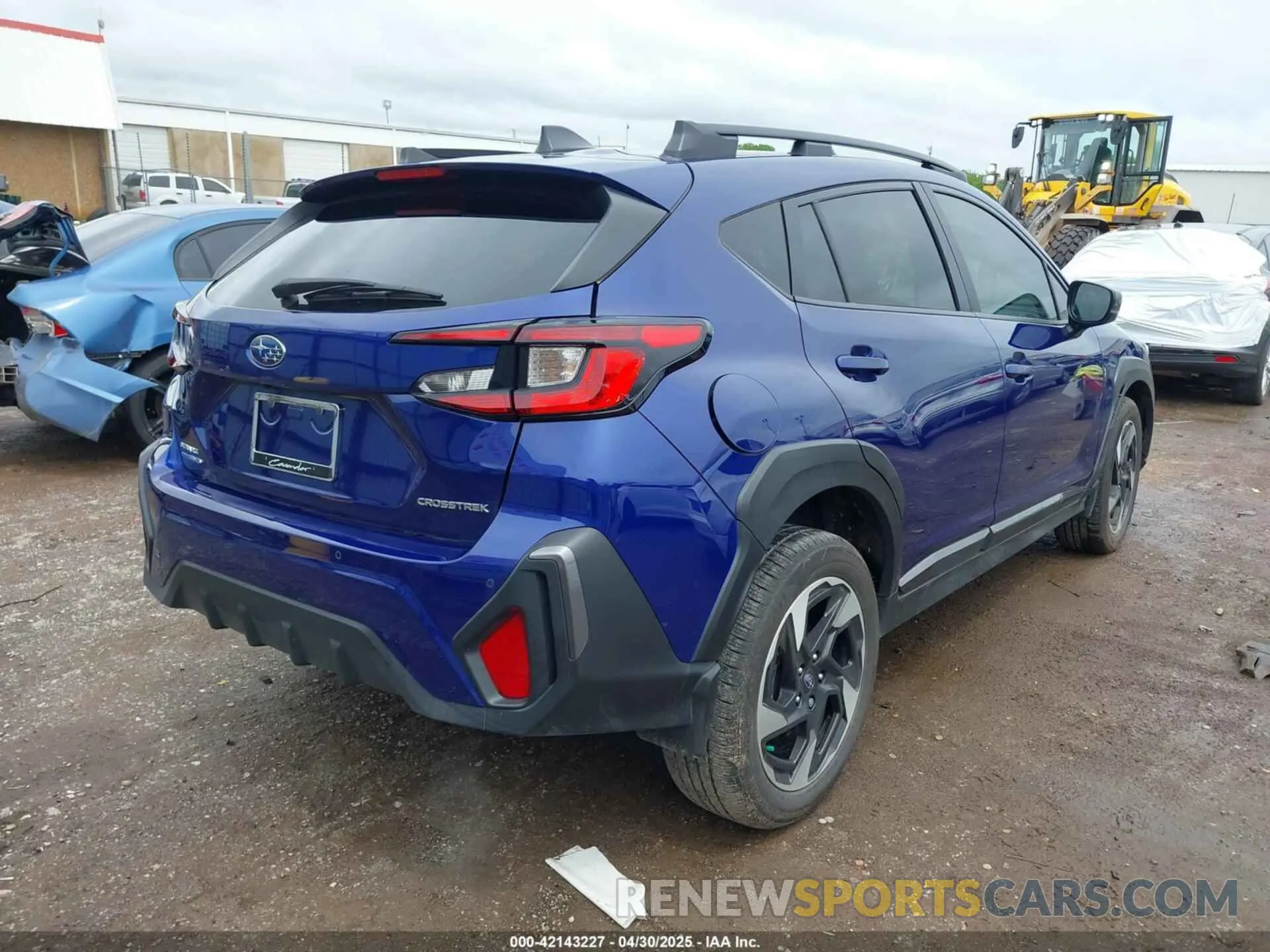 4 fotografías del automóvil dañado 4S4GUHL68R3811375 SUBARU CROSSTREK 2024
