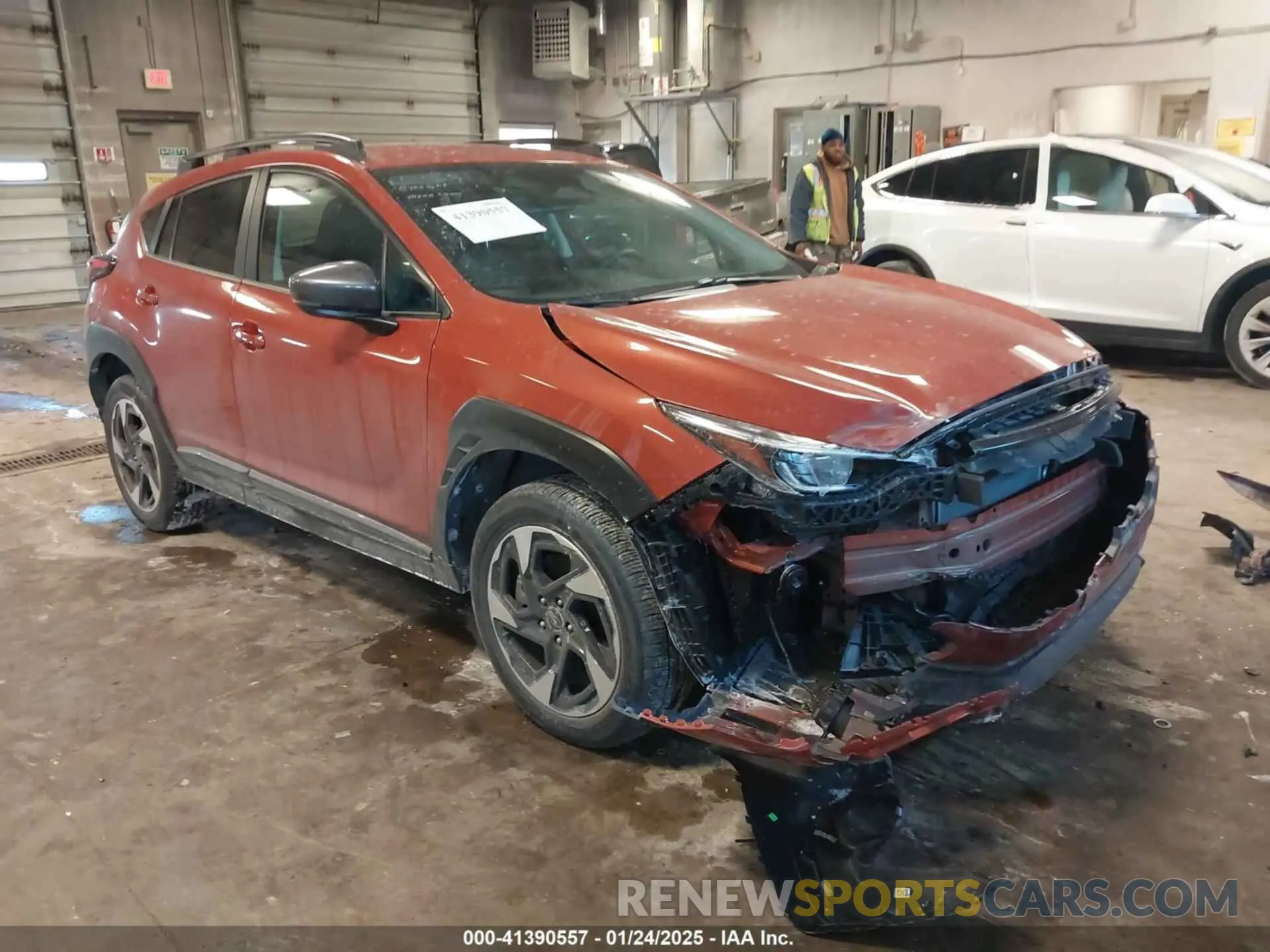 1 fotografías del automóvil dañado 4S4GUHL69R3722785 SUBARU CROSSTREK 2024